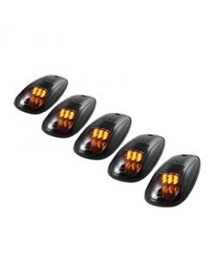 Xtune 5 pcs Roof Cab Marker Parking Running Lights Smoked ACC-011 buy in USA