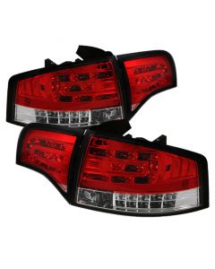 Spyder Audi A4 4Dr 06-08 LED Tail Lights Red Clear ALT-YD-AA406-G2-LED-RC buy in USA