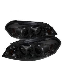 Spyder Chevy Impala 06-13 Projector Headlights LED Halo LED Smke PRO-YD-CHIP06-HL-SM buy in USA