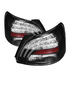 Spyder Toyota Yaris 07-09 4Dr LED Tail Lights Blk ALT-YD-TYA074D-LED-BK buy in USA