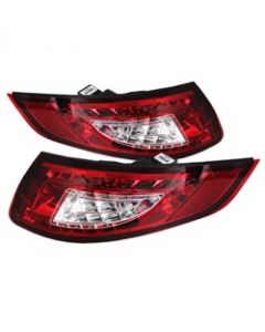 Spyder Porsche 997 05-08 LED Tail Lights Red Clear ALT-YD-P99705-LED-RC buy in USA