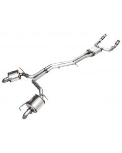 AWE Audi 2019-2023 C8 A6/A7 3.0T Touring Edition Cat-back Exhaust- Turn Downs buy in USA