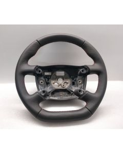 AUDI STEERING WHEEL FLAT BOTTOM A4 8E BLACK LEATHER A6 A8 A2 A3 buy in USA