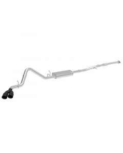 aFe Vulcan Series 3in 304SS Exhaust Cat-Back w/Blk Tip 2019 GM Silverado/Sierra 1500 L4-2.7L (t) buy in USA