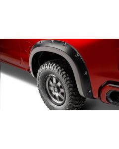 Bushwacker 19-23 Chevrolet Silverado 1500 (Excl. ZR2) Pocket Style Fender Flares 4pc - Smooth Black buy in USA