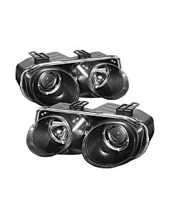 Spyder Acura Integra 98-01 Projector Headlights LED Halo -Black High H1 Low 9006 PRO-YD-AI98-HL-BK buy in USA