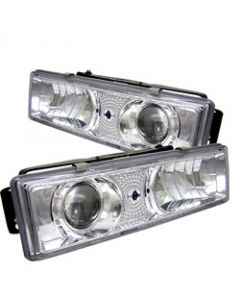 Spyder Chevy C/K Series 1500 88-99 Projector Headlights Chrm High 9005 (Not Include) PRO-YD-CCK88-C buy in USA