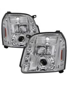 Spyder GMC Yukon 07-14/GMC Yukon XL 07-14 Projector Headlights LED Halo LED Chrome PRO-YD-GY07-HL-C buy in USA