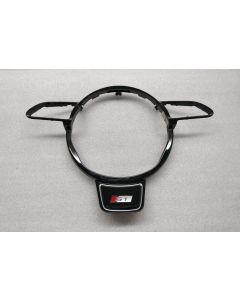 AUDI S-LINE Steering wheel trim insert Gloss Black buy in USA