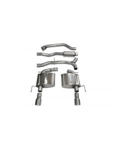 Corsa 13-14 Cadillac ATS Sedan 2.0L A/T Polished Sport Dual Rear Cat-Back Exhaust buy in USA