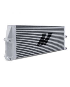 Mishimoto Heavy-Duty Oil Cooler - 17in. Same-Side Outlets - Silver buy in USA