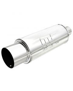 MagnaFlow Muffler W/Tip Mag SS 14X5X5-2.25/4. buy in USA