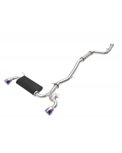 aFe POWER Takeda 2020 Toyota Supra L6-3.0L (t) 3in-2.5in 304 SS CB Exhaust Blue Flame Tips buy in USA