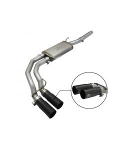 aFe Rebel Exhausts Cat-Back SS Ford F-150 04-08 V8 4.6/5.4L w/ Black Tips buy in USA