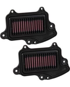 K&N 16-17 Suzuki Boulevard M90 1462CC Replacement Drop In Air Filter (Set of 2) buy in USA