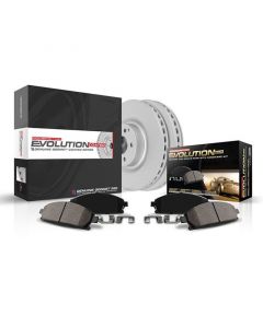 Power Stop 13-14 Ford Edge Rear Z17 Evolution Coated Brake Kit buy in USA