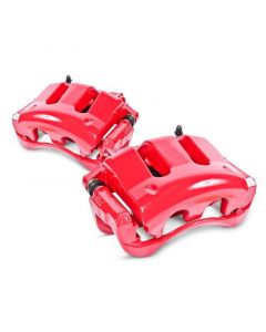 Power Stop 99-10 Volkswagen Beetle Front Red Calipers w/Brackets - Pair buy in USA