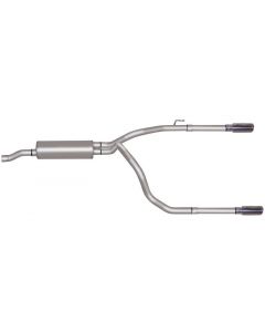 Gibson 11-18 Ram 1500 Big Horn 5.7L 2.5in Cat-Back Dual Split Exhaust - Stainless buy in USA