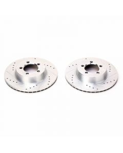 Power Stop 67-72 Dodge Dart Front Evolution Drilled & Slotted Rotors - Pair buy in USA