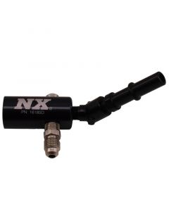 Nitrous Express 3/8-10mm Late Model Billet Fuel Line Adapter 45 Degree buy in USA