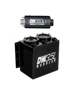 DeatschWerks 3.5L Modular Surge Tank (Incl. 1 DW350iL In-Line Fuel Pump) buy in USA