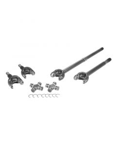 Yukon Gear 18-19 Jeep Wrangler Front 4340 Chromoly Axle Kit Dana 44 32 Spline w/1350 (7166) Joints buy in USA