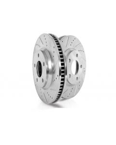 Power Stop 20-21 Chevrolet Corvette Front Evolution Drilled & Slotted Rotor - Pair buy in USA