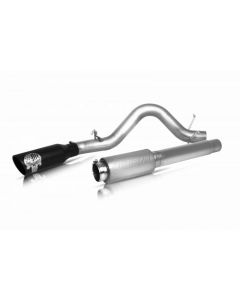 Gibson 04-10 Nissan Titan SE 5.6L 4in Patriot Skull Series Cat-Back Single Exhaust - Stainless buy in USA