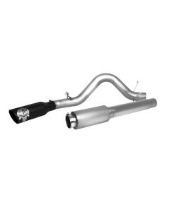 Gibson 14-15 GMC Sierra 1500 SLT 5.3L 4in Patriot Skull Series Cat-Back Single Exhaust - Stainless buy in USA