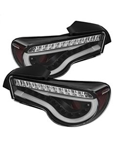 Spyder Scion FRS 12-14/Subaru BRZ 12-14 Light Bar LED Tail Lights Black ALT-YD-SFRS12-LBLED-BK buy in USA