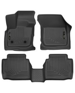 Husky Liners 17 Ford Fusion / 17 Lincoln MKZ Black Front and 2nd Row Floor Liners buy in USA