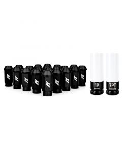 Mishimoto Aluminum Locking Lug Nuts 1/2 X 20 23pc Set Black buy in USA