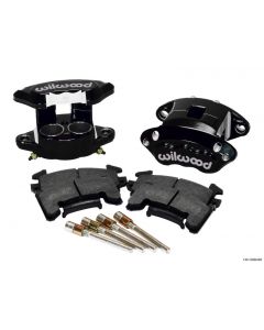 Wilwood D154 Front Caliper Kit - Black 1.62 / 1.62in Piston 1.04in Rotor buy in USA