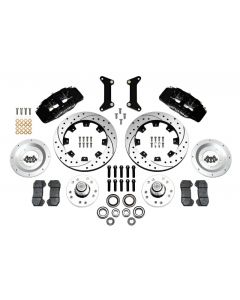 Wilwood Dynapro 6 Front Hub Kit 12.19in Drilled 79-87 GM G Body buy in USA