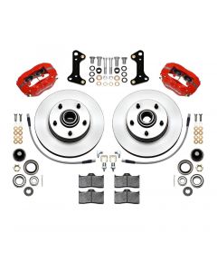 Wilwood Forged Dynalite-M Front Kit 11.00in 1 PC Rotor&Hub Red 67-69 Camaro 64-72 Nova Chevelle buy in USA