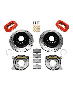 Wilwood Forged Dynalite P/S Park Brake Kit Drilled Red Ford 8.8 w/2.5in Offset-5 Lug buy in USA