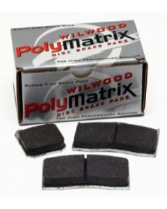 Wilwood PolyMatrix Pad Set - 7112 E Bedded DL .49in Thick Forged Dynalite buy in USA