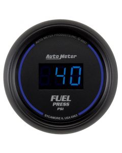 Autometer 52.4mm 1-100 PSI Black Digital Fuel Pressure Gauge buy in USA