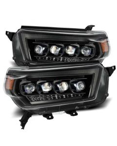 AlphaRex 10-13 Toyota 4Runner NOVA LED Proj Headlights Plank Style Alpha Black w/Seq Signal/DRL buy in USA