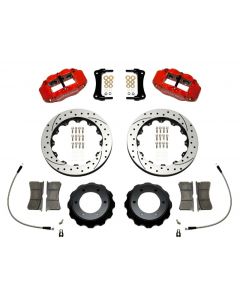 Wilwood Narrow Superlite Red 6R Front Kit 12.88in Drilled Rotor w/ Lines 05-15 Toyota Tacoma buy in USA