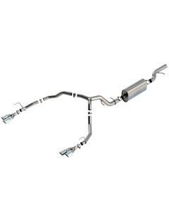 Borla 21-22 Chevrolet Tahoe 6.2L V8 2/4WD 4DR Brushed T-304 Stainless Steel Touring Cat-Back Exhaust buy in USA