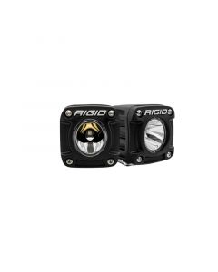 Rigid Industries Revolve Pod w/White Trim Ring - Pair buy in USA