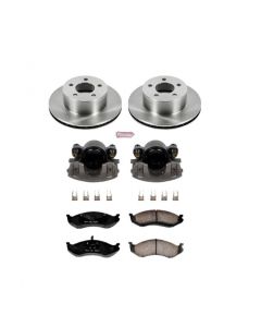 Power Stop 90-99 Jeep Cherokee Front Autospecialty Brake Kit w/Calipers buy in USA