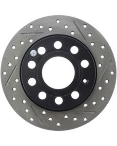 StopTech 11-17 Volkswagen Jetta /Golf / Golf GTI Slotted & Drilled Rear Left Rotor buy in USA