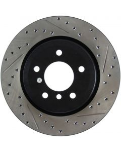 StopTech 06 BMW 330 / 07-09 BMW 335 Slotted & Drilled Left Rear Rotor buy in USA