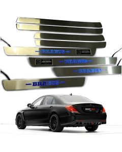 W222 S65 S500 S550 S600 Mercedes-Benz S Class Entrance mouldings LED Illuminated Door Sills Interior Trims buy in USA