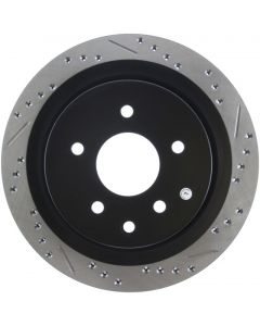 StopTech 06-07 350Z / 05-07 G35 / 06-07 G35X SportStop Slotted & Drilled Rear Left Rotor buy in USA