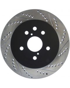 StopTech Power Slot 06-11 Lexus GS Series / 06-12 IS350 Rear Left Drilled & Slotted Rotor buy in USA