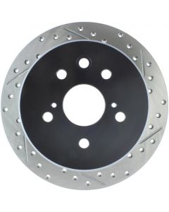 StopTech 06-10 Lexus IS 250/IS 300/IS 350 SportStop Slotted & Drilled Left Rear Rotor buy in USA