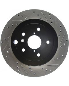 StopTech 08+ Subaru STI (Will Not Fit 05-07) Slotted & Drilled Sport Brake Rotor buy in USA